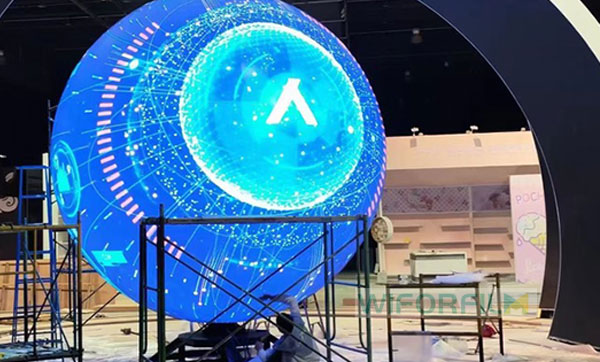 LED spherical screen