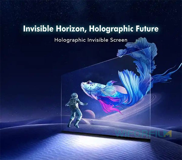 Holographic Transparent LED Screen